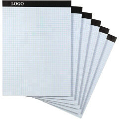  Basics Quad Ruled Graph Paper Pad, 6-Pack